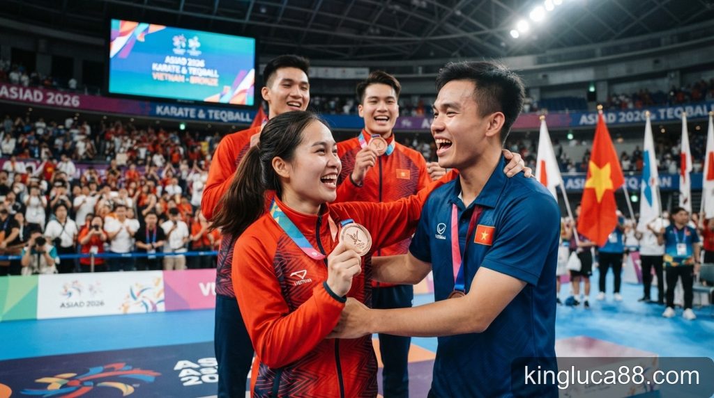 ASIAD 2026: Đội tuyển Việt Nam và những tín hiệu lạc quan từ Karate và Teqball